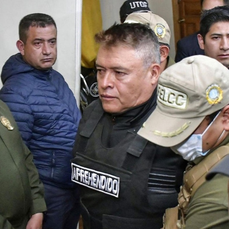 General detenido asegura que presidente Arce ordenó golpe de Estado en Bolivia