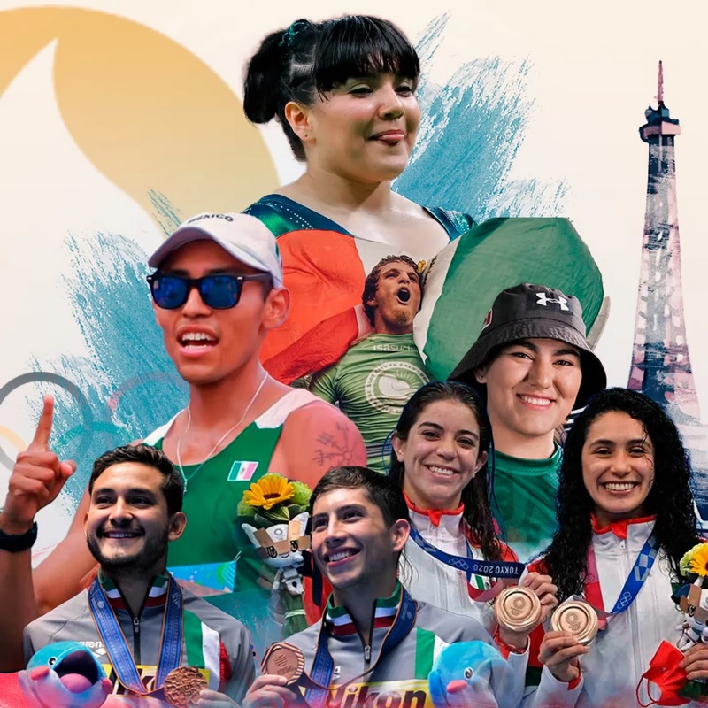 Lista completa de TODOS los mexicanos que irán a los Juegos Olímpicos de París 2024