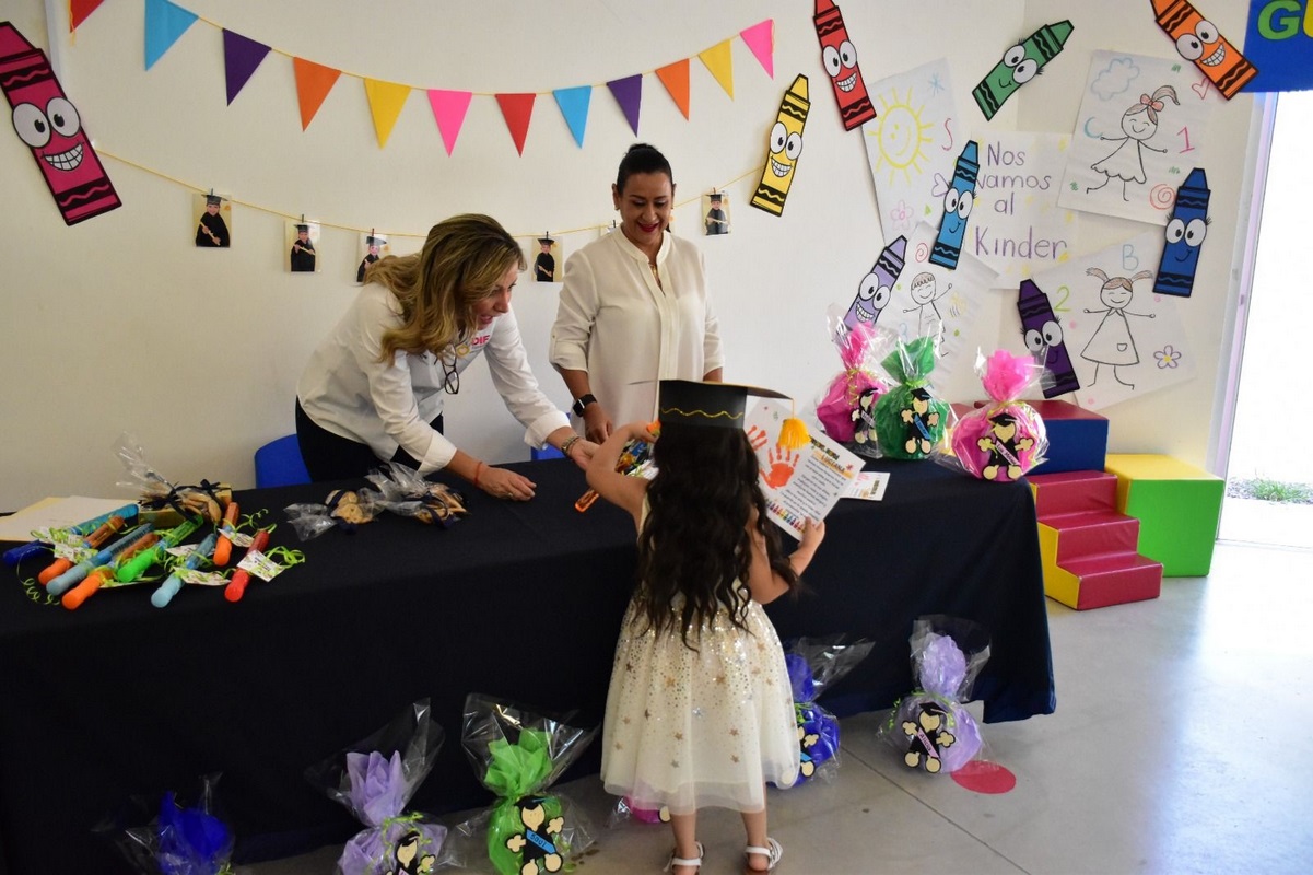 Integrantes de la Guardería DSPM del DIF Torreón concluyen su etapa de cuidado infantil