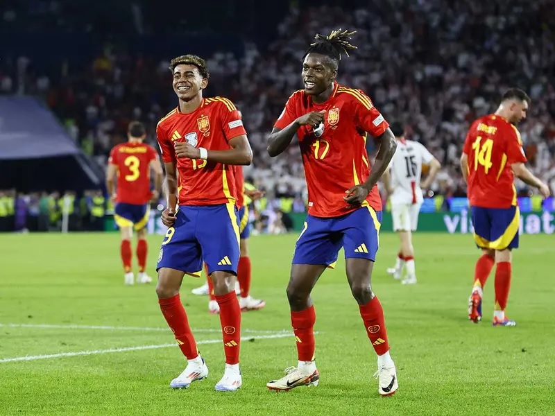 ¡España golea a Georgia y se cita con Alemania en la Eurocopa!