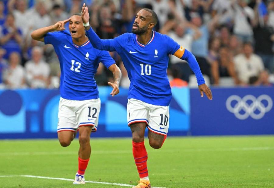 Francia golea a Estados Unidos en su debut olímpico