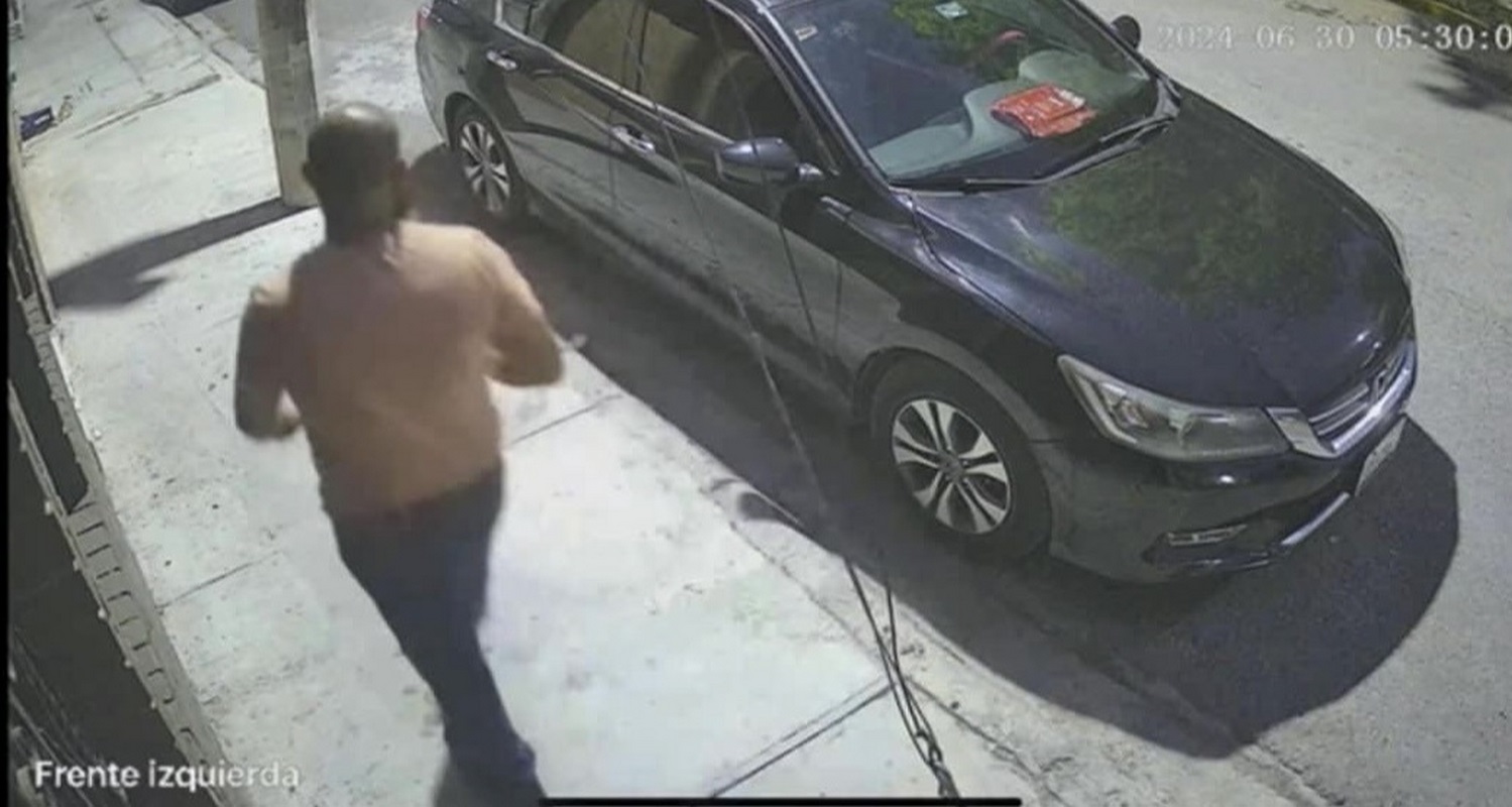 Video revela robo de un auto en Saltillo