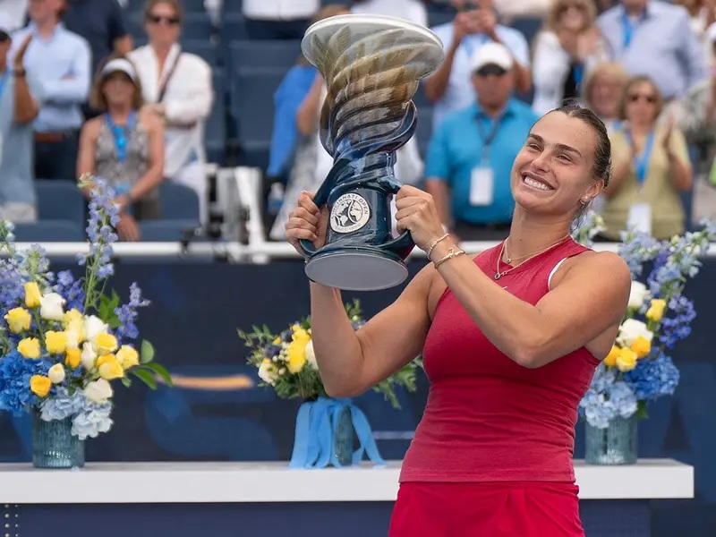 Aryna Sabalenka se corona en Cincinnati y sueña con el US Open