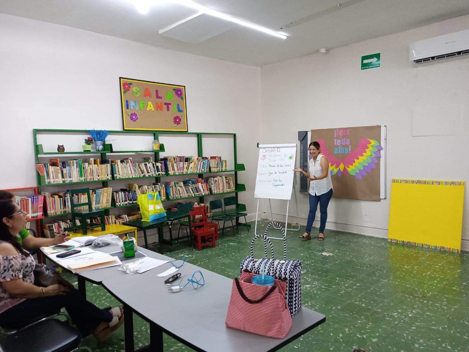 Fomento al hábito de la lectura a través de talleres y cursos en bibliotecas