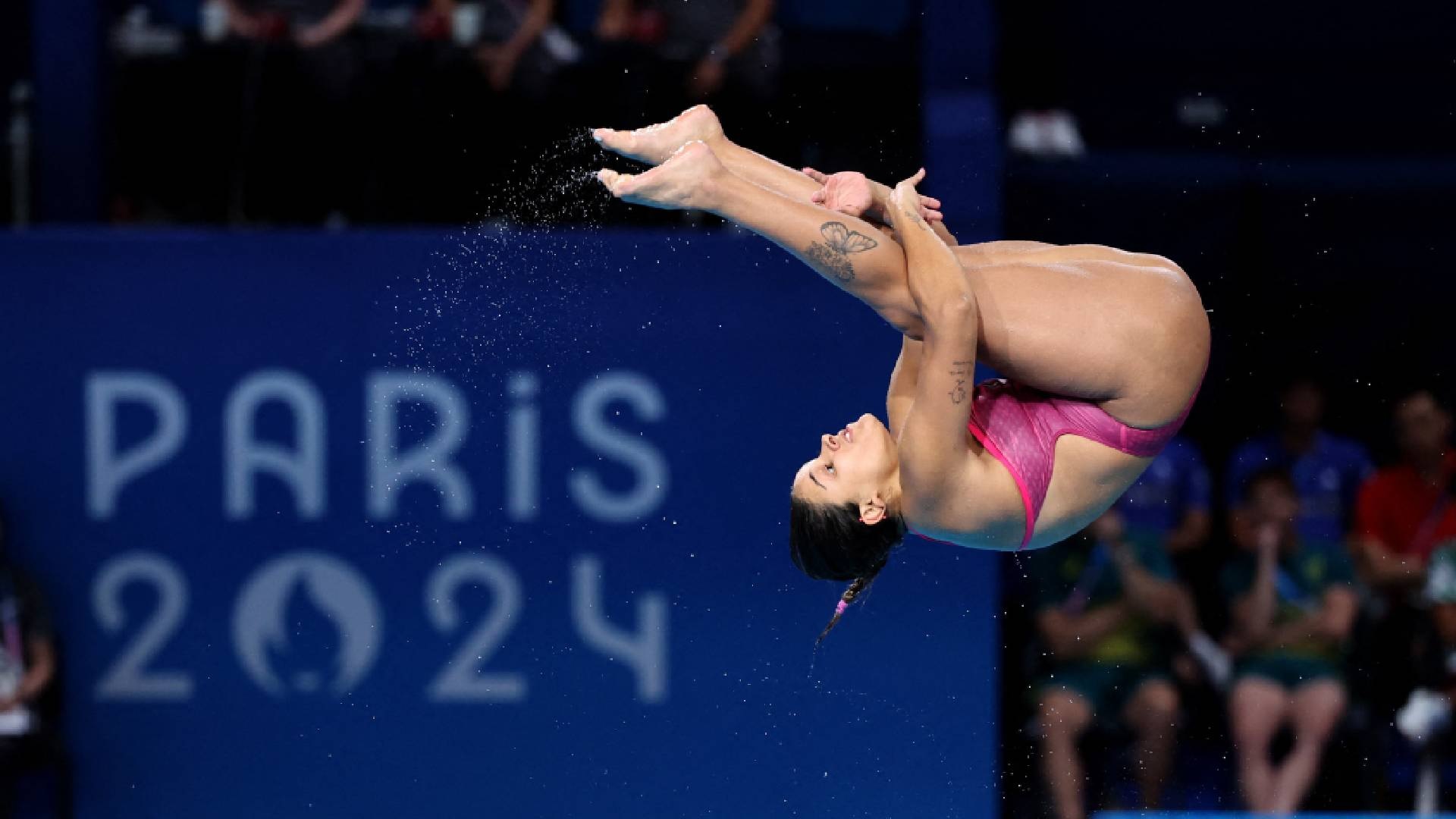 Alejandra Estudillo, la clavadista mexicana que no iba a asistir a París 2024 y hoy es semifinalista