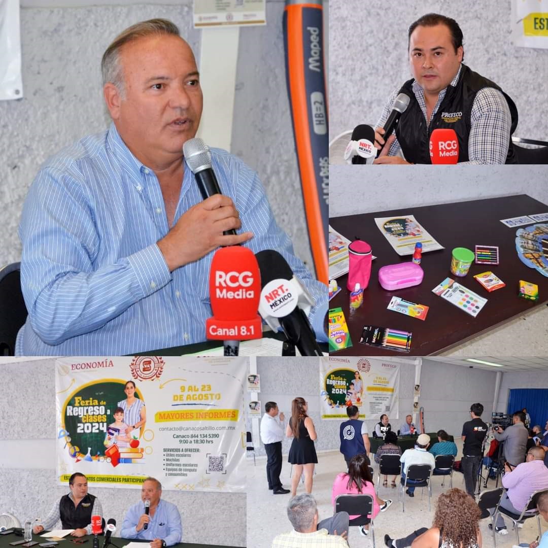 Anuncia CANACO la Feria de Regreso a Clases 2024