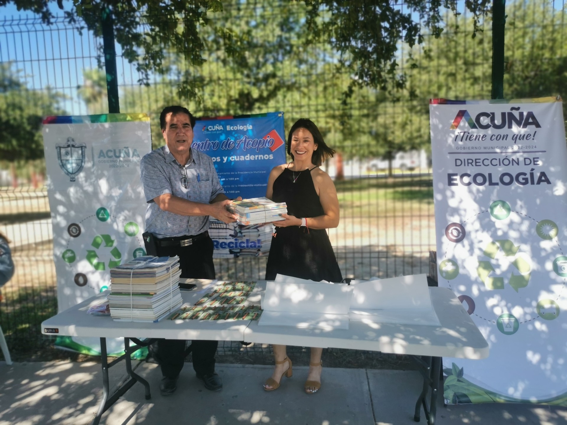 Invitan a reciclar libros y cuadernos que ya no se utilicen
