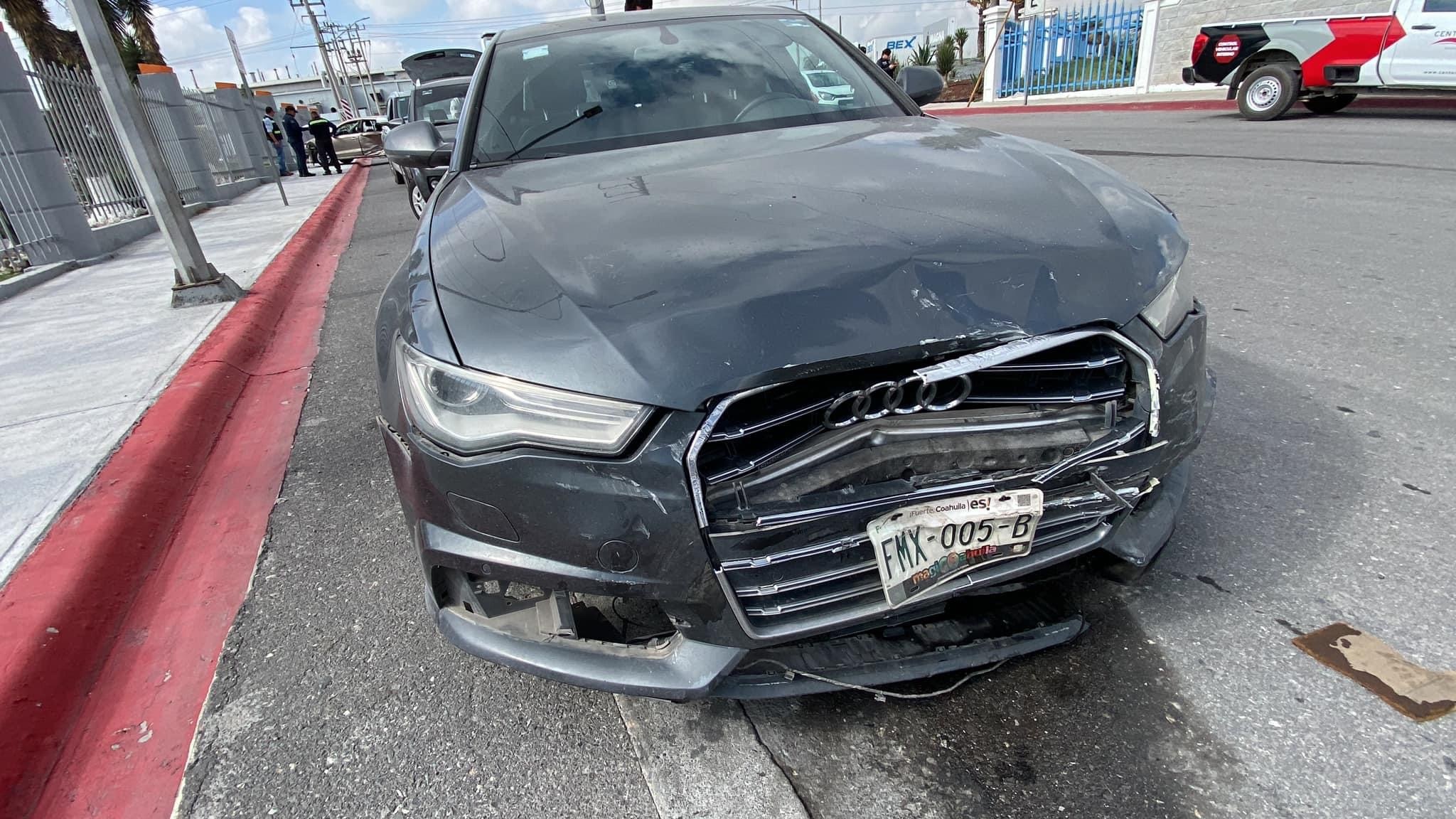 Se registra accidente en área industrial de Ramos Arizpe