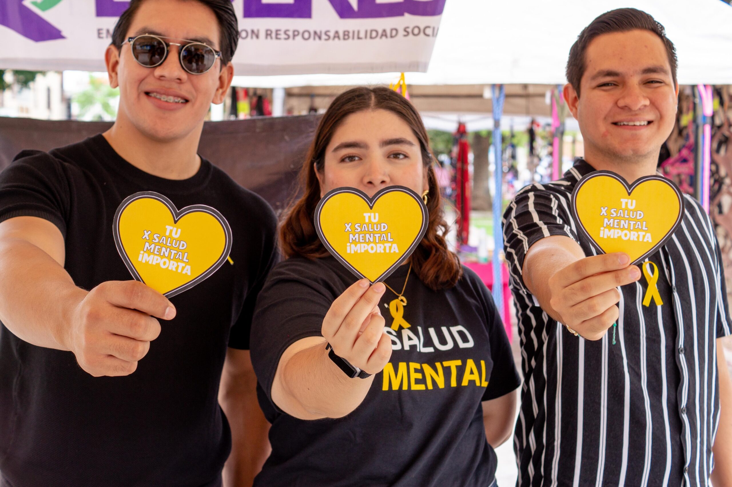 Jóvenes activan campaña “Inicia la conversación”, para la prevención del suicidio