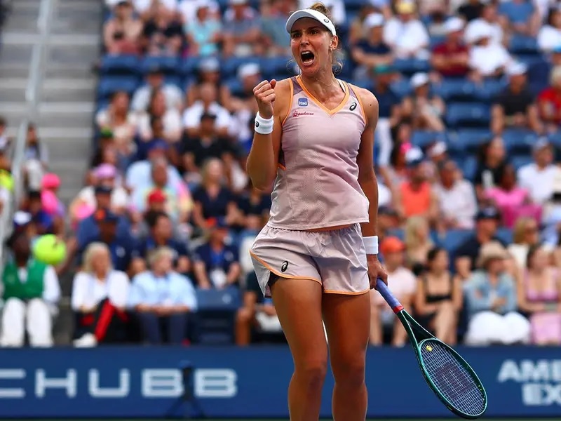 Beatriz Haddad Maia hace historia en US Open para Brasil