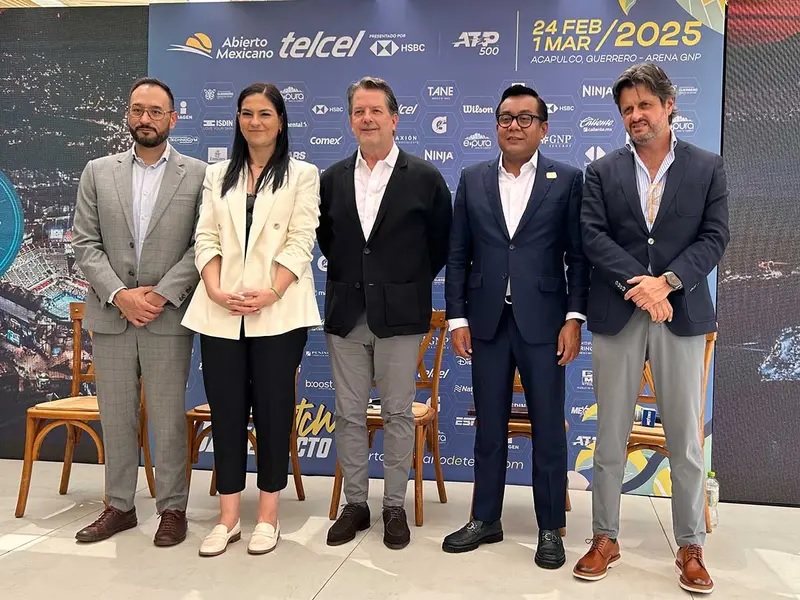 Presentan edición 2025 del Abierto Mexicano de Tenis en Acapulco