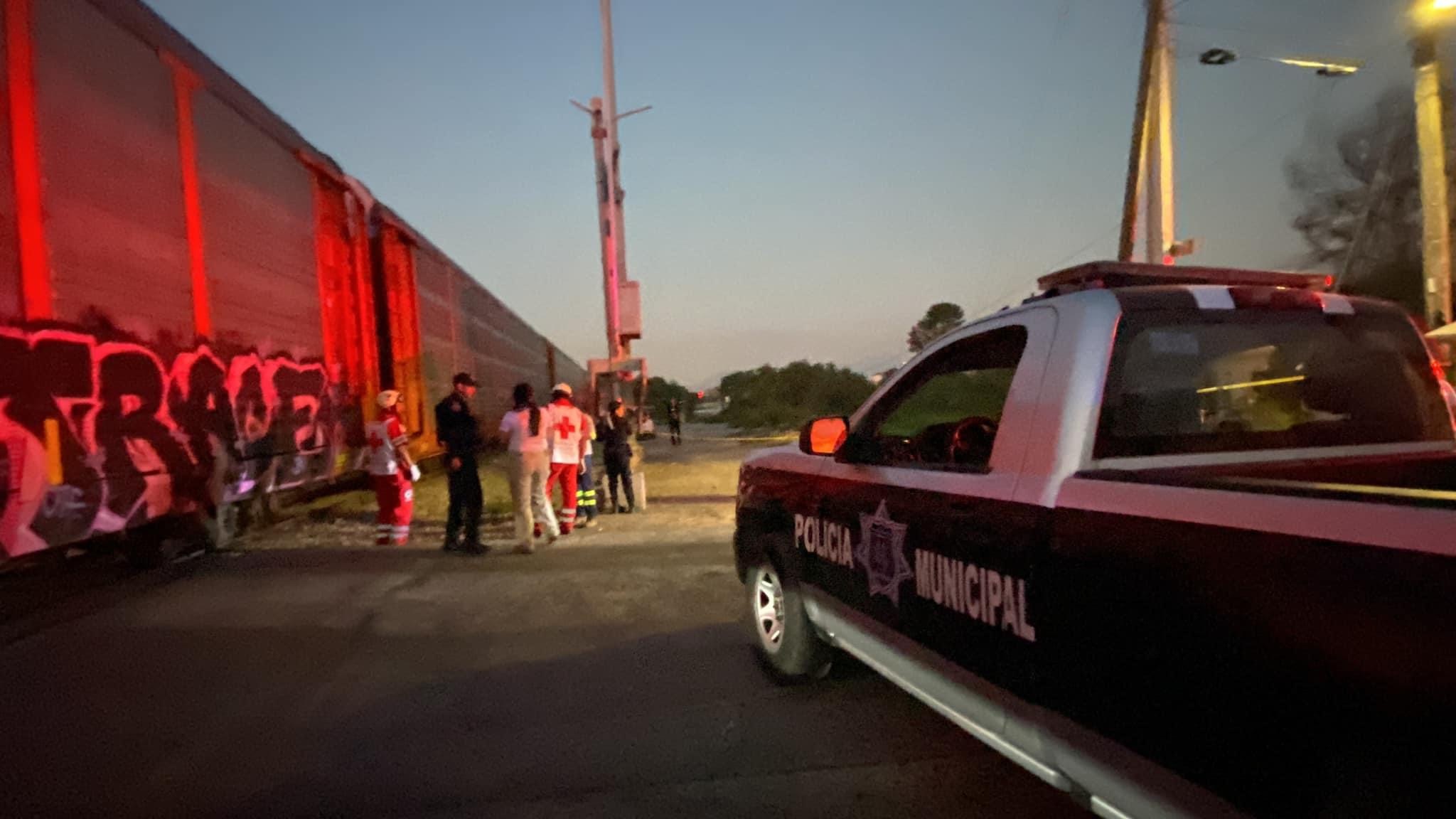 Jovencita muere arrollada por el tren en Saltillo