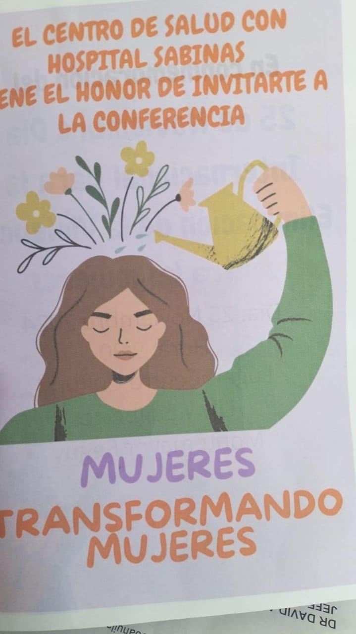 Conferencia «Mujeres Transformando Mujeres» en Sabinas