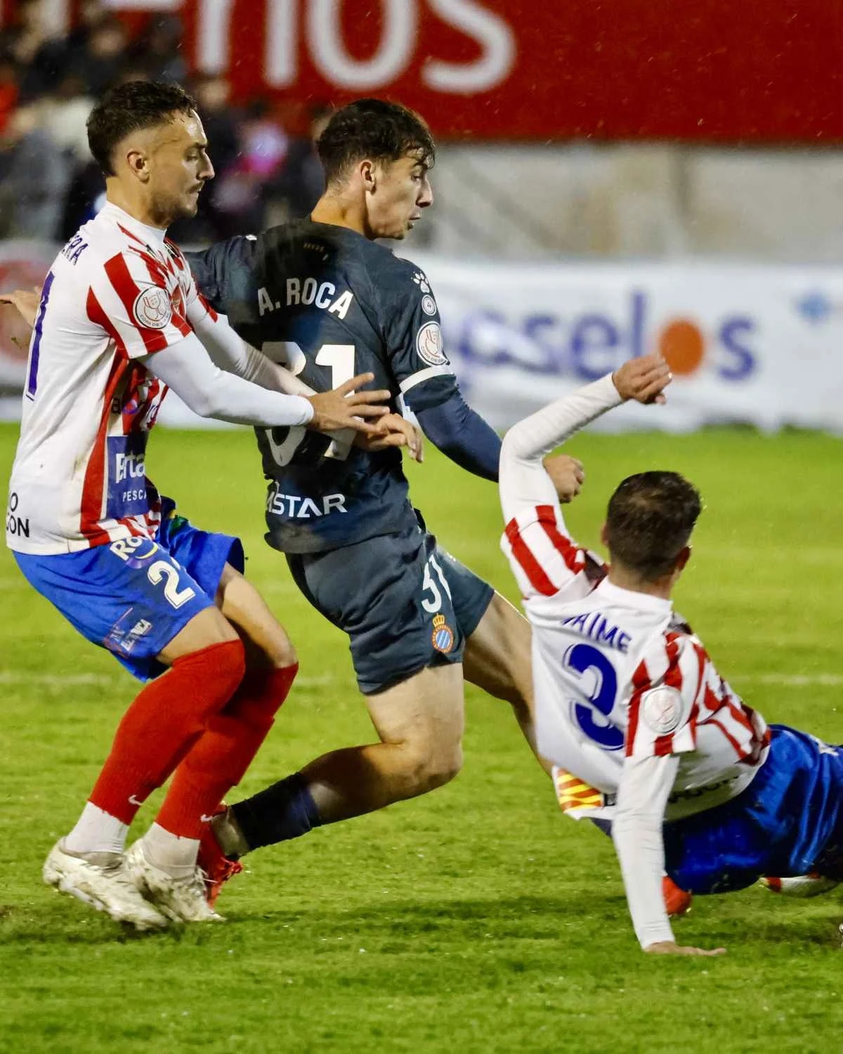 El Barbastro, de la Segunda de España, eliminó al Espanyol en la Copa del Rey