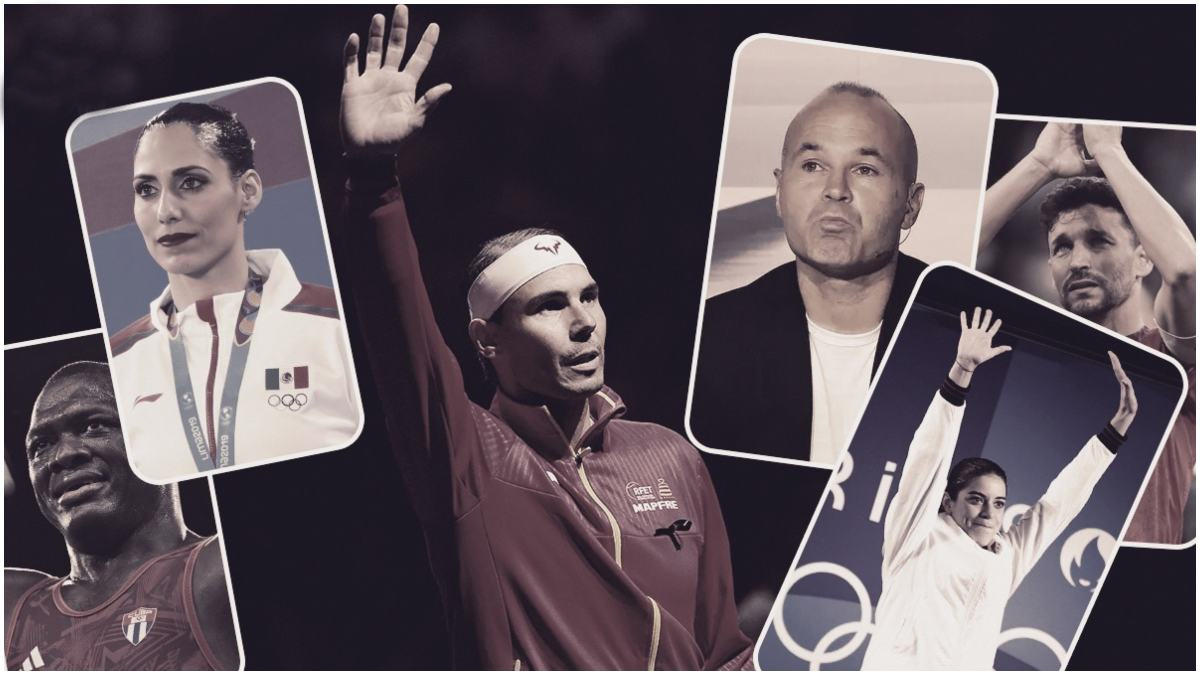 Los atletas que le dijeron adiós al deporte en 2024