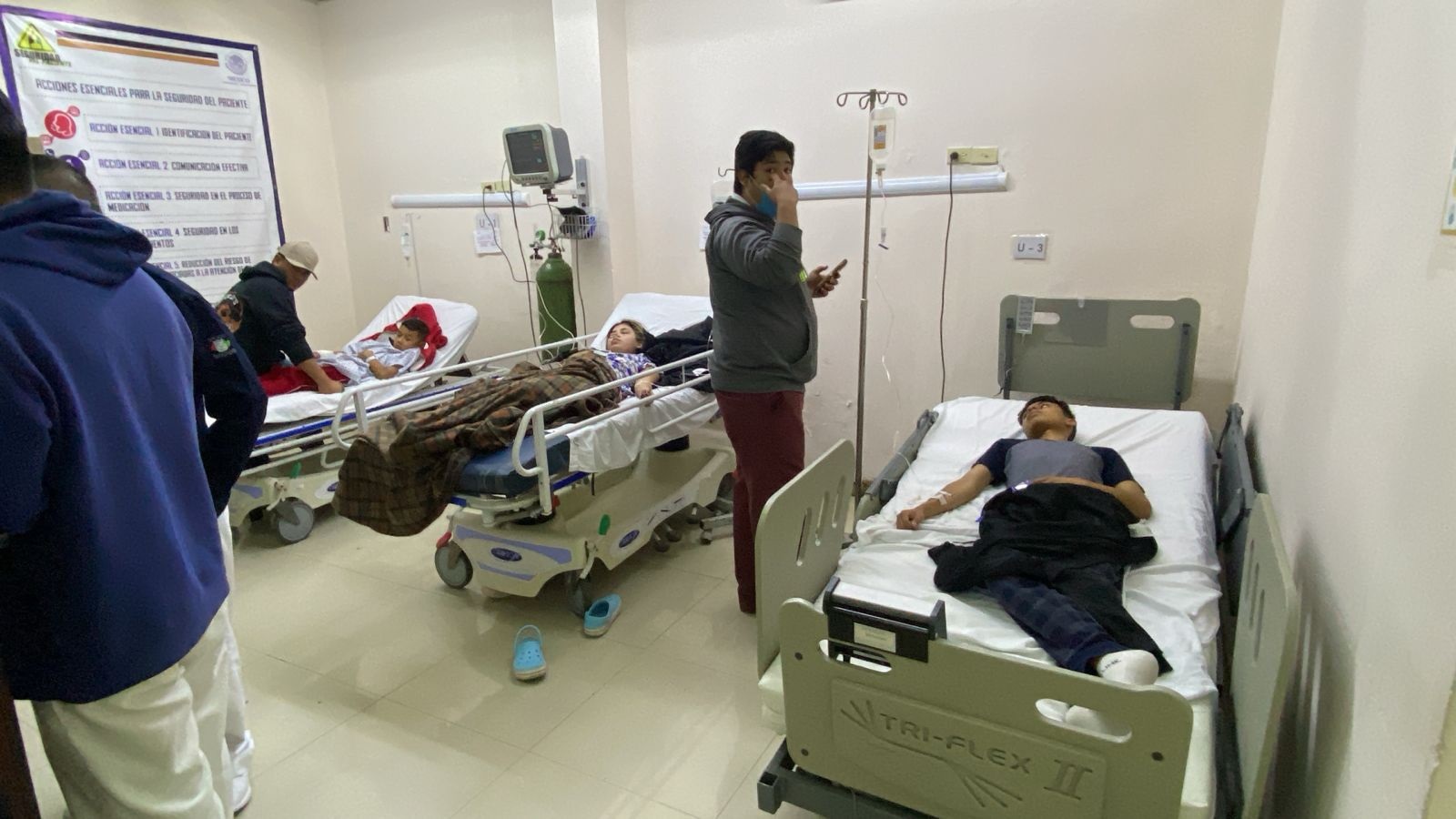 Se intoxica familia en Sabinas por inhalación de gas butano