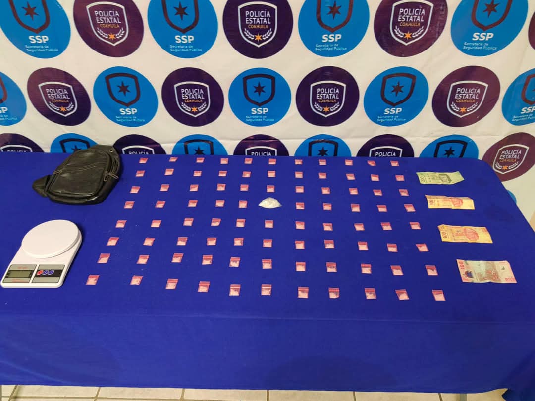 Por posesión de droga sujeto es detenido por PCC y puesto bajo investigación