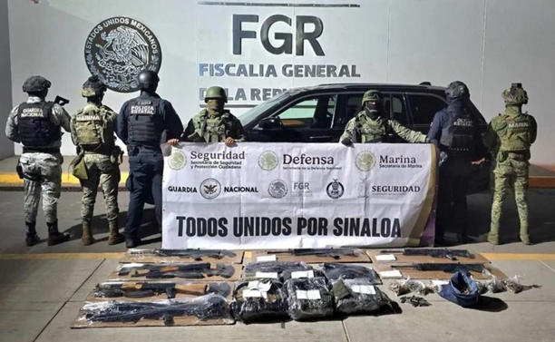 Aseguran arsenal en Culiacán: Sedena y GN refuerzan seguridad en Sinaloa