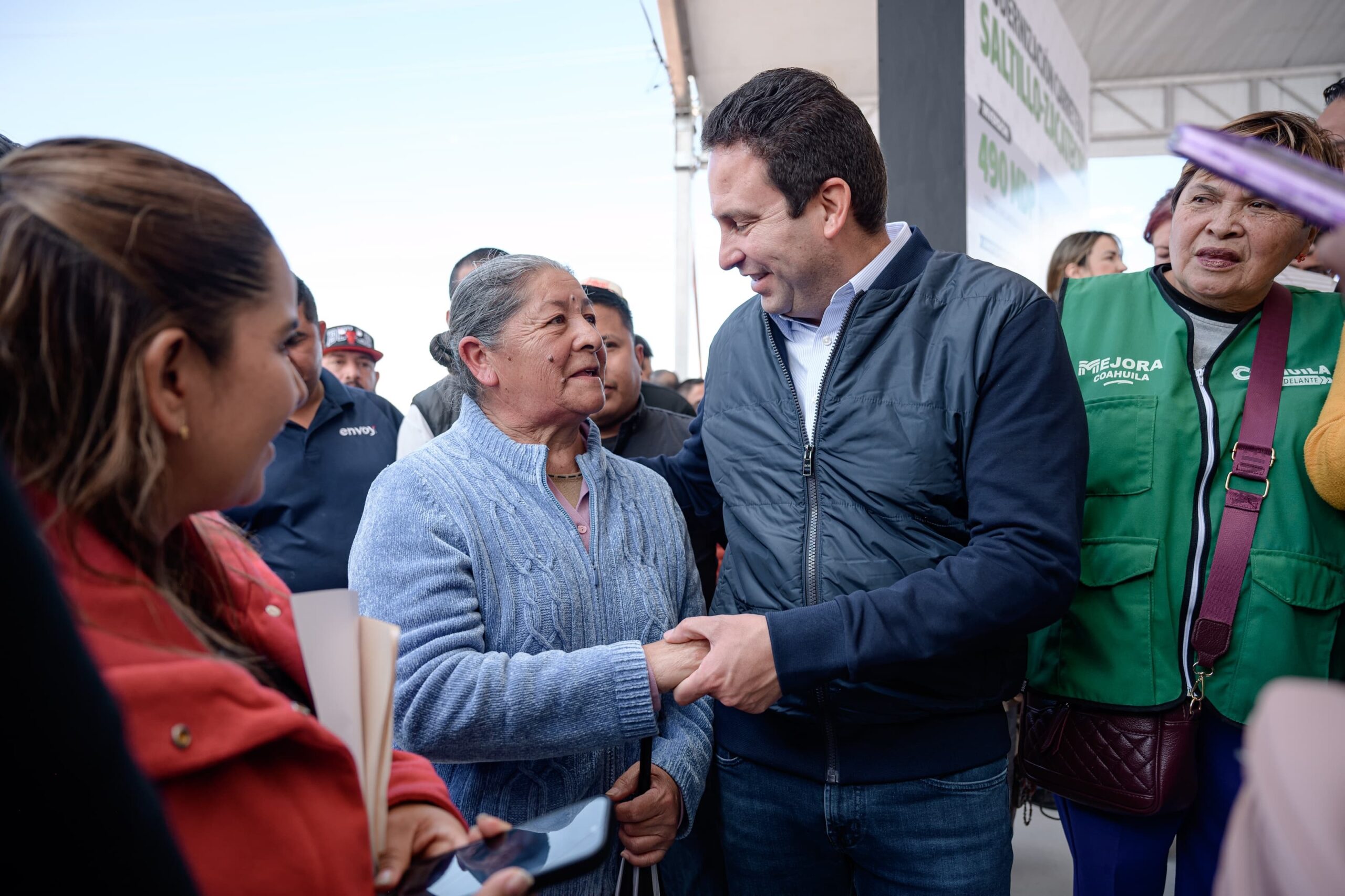 En equipo con Manolo Jiménez vienen más obras para Saltillo