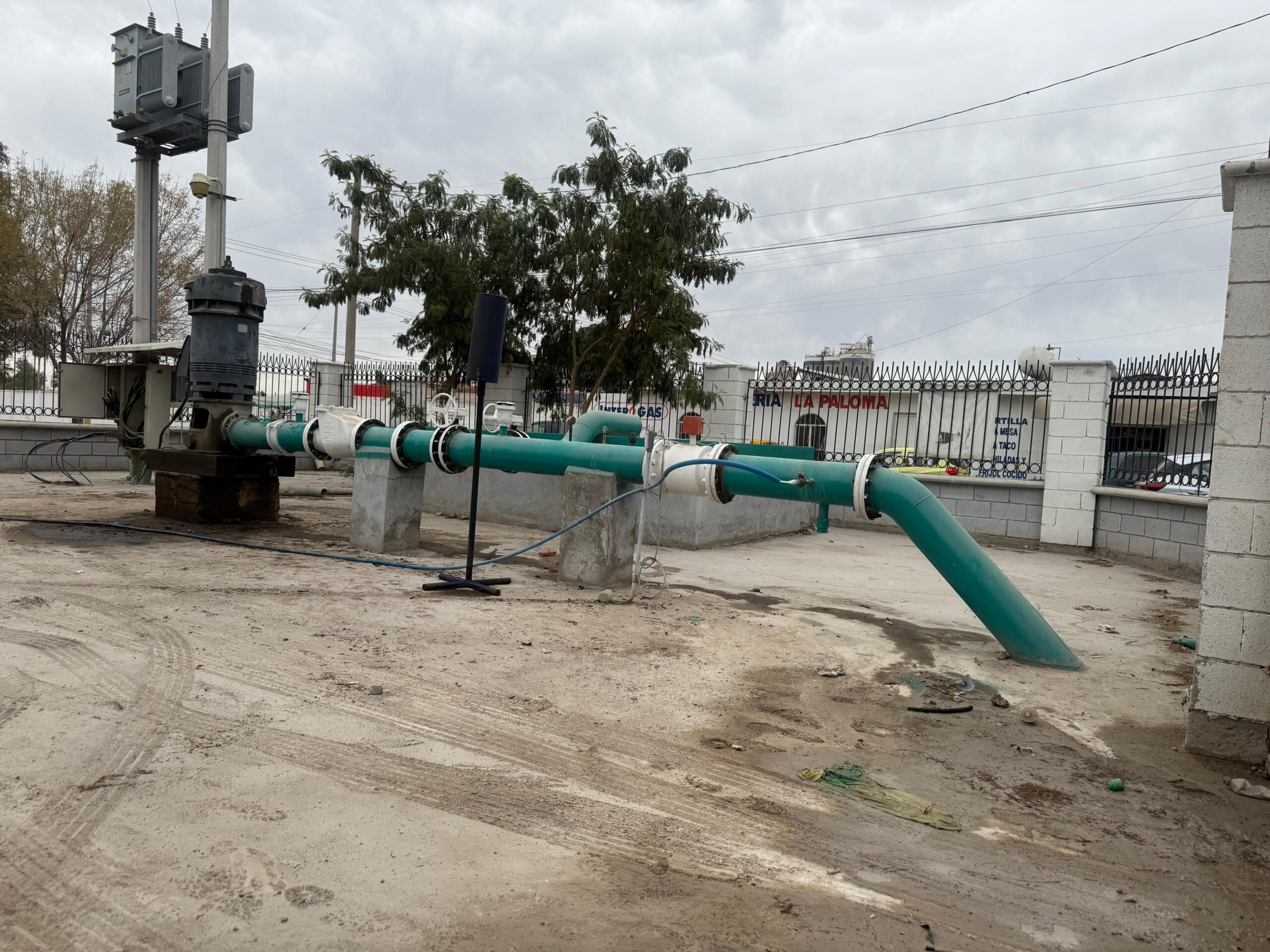 Concluye SIMAS Torreón mantenimiento a Bomba 52R Las Luisas
