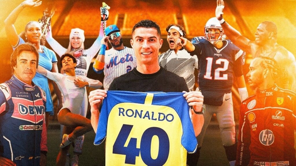 Cristiano Ronaldo y otras leyendas que desafiaron el tiempo: La élite del deporte a los 40