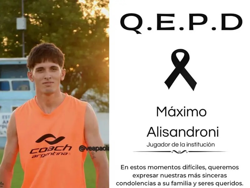 Fallece jugador de 20 años tras descompensarse en pleno partido