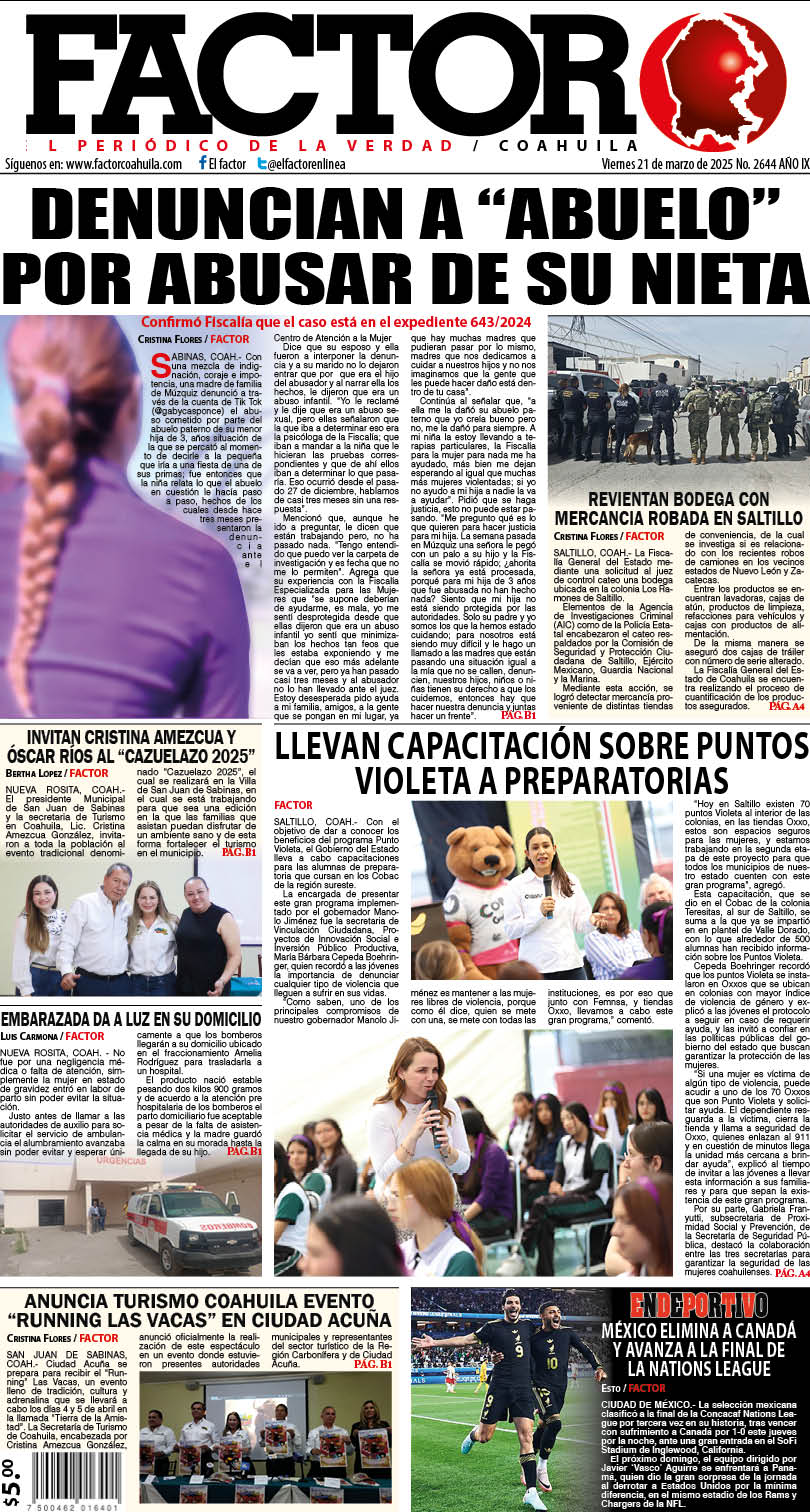 21 DE MARZO 2025