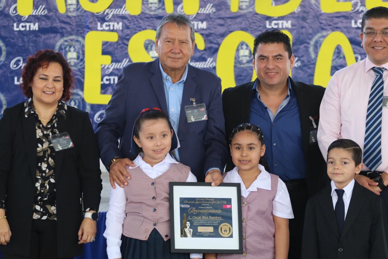 “Avanzamos con más obras y apoyos para la educación en San Juan de Sabinas”: Óscar Ríos Ramírez