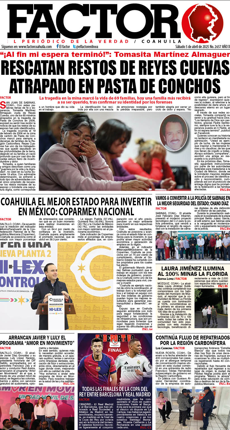 5 DE ABRIL 2025