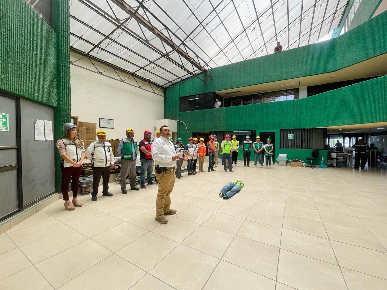 Participa IMSS Coahuila en Primer Simulacro Nacional de Protección Civil 2025