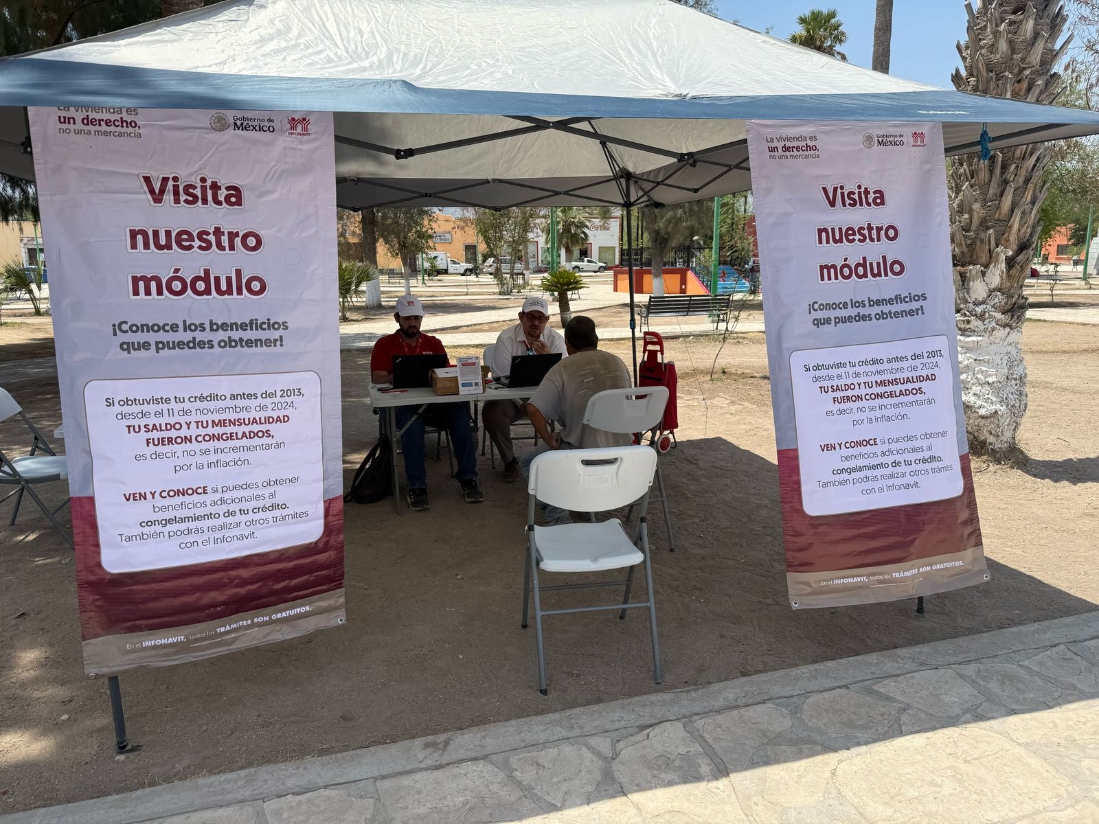 Módulo del Infonavit el 29 de abril en Sabinas