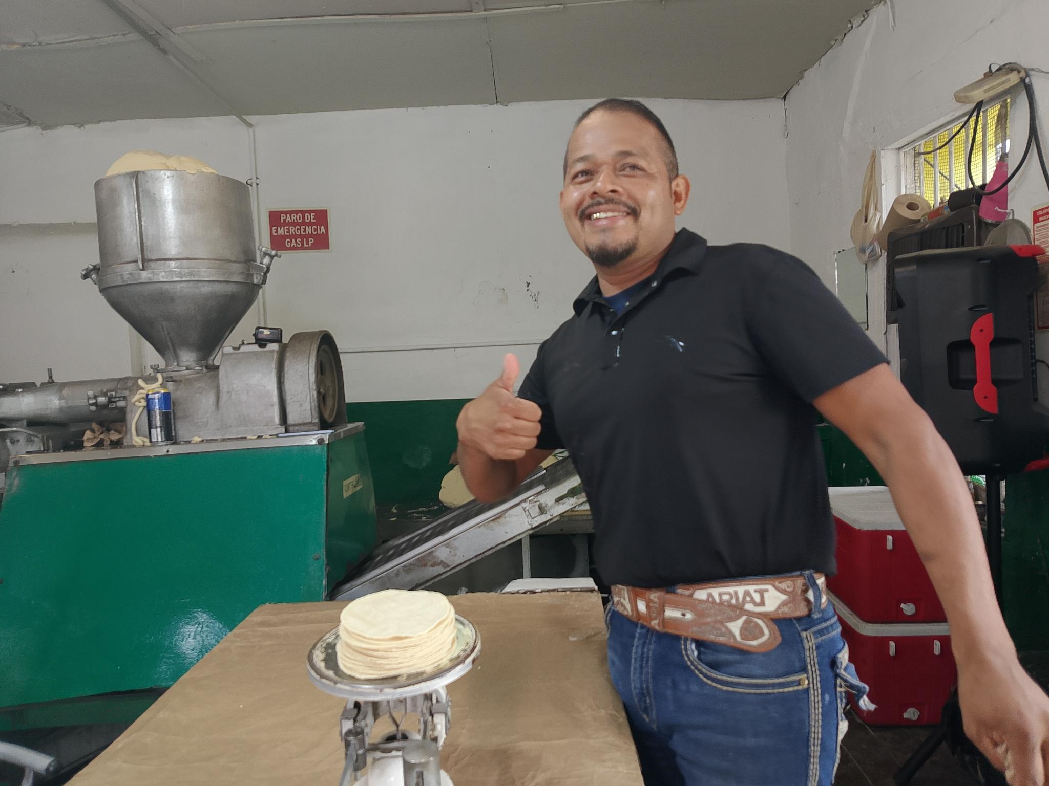 Increíble precio de kilogramo de tortilla de maíz continua estable en la región carbonífera