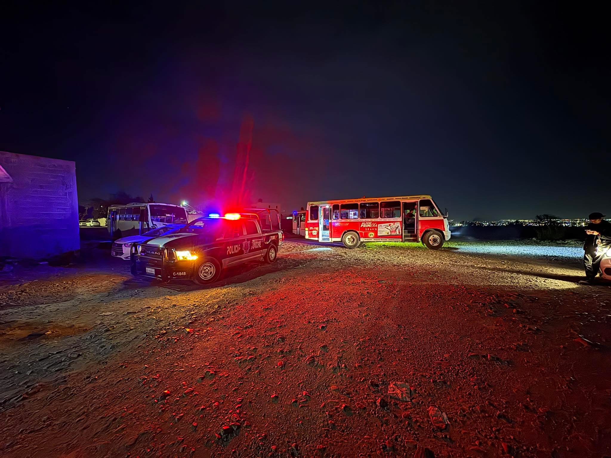 Muere hombre de un infarto a bordo de transporte público en Saltillo