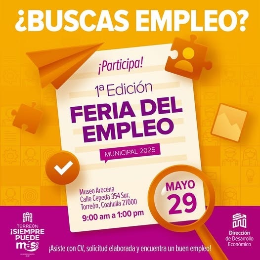 Invitan a la primera edición de la “Feria de Empleo Municipal 2025”