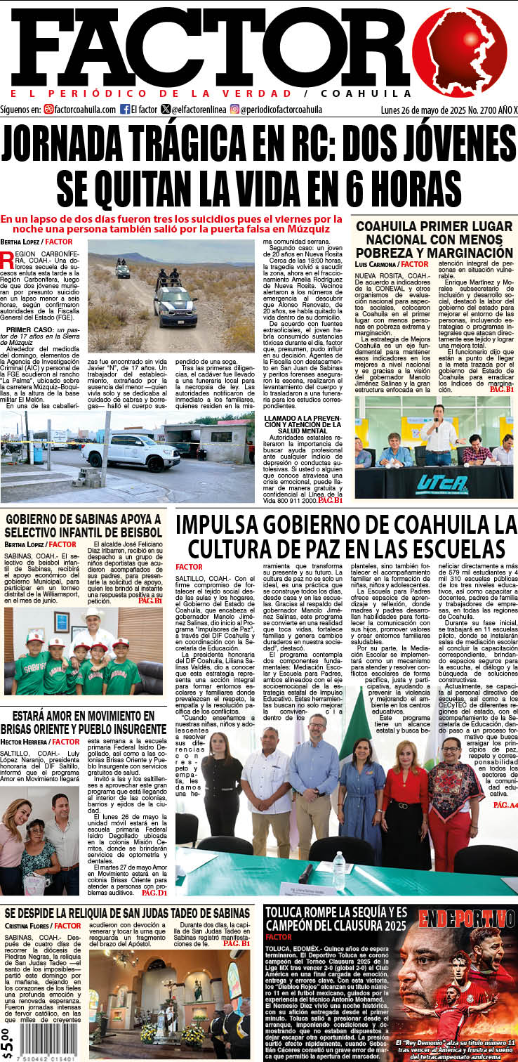 26 DE MARZO 2025