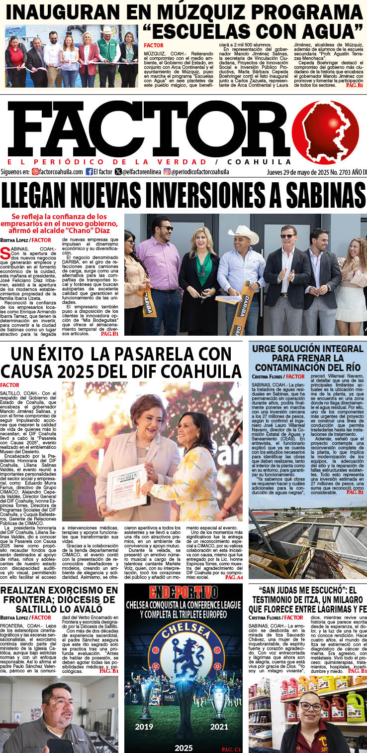 29 DE MAYO 2025