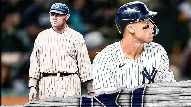 Aaron Judge acecha récord histórico de Babe Ruth
