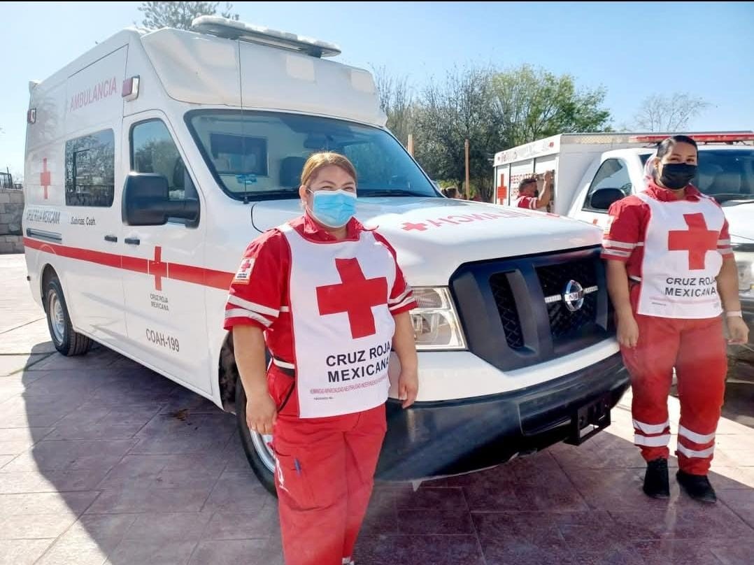 Continúa colecta anual de la Cruz Roja en Sabinas