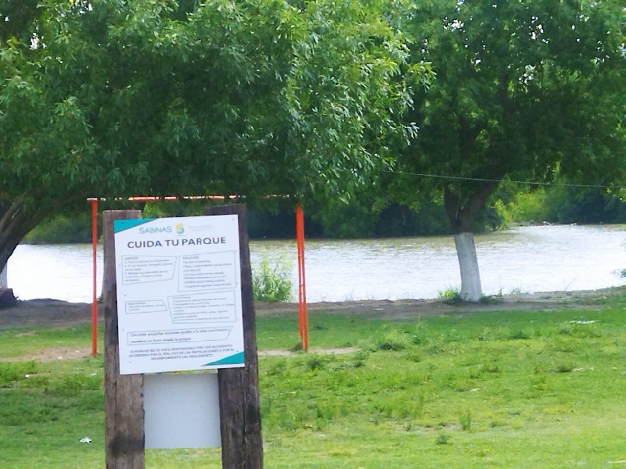 Río Sabinas incrementa su nivel tras meses de sequía