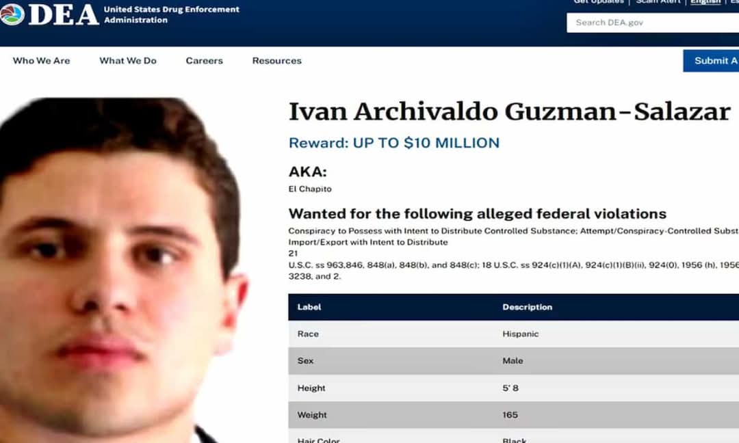 Iván Archivaldo Guzmán escapó de militares en febrero: WSJ