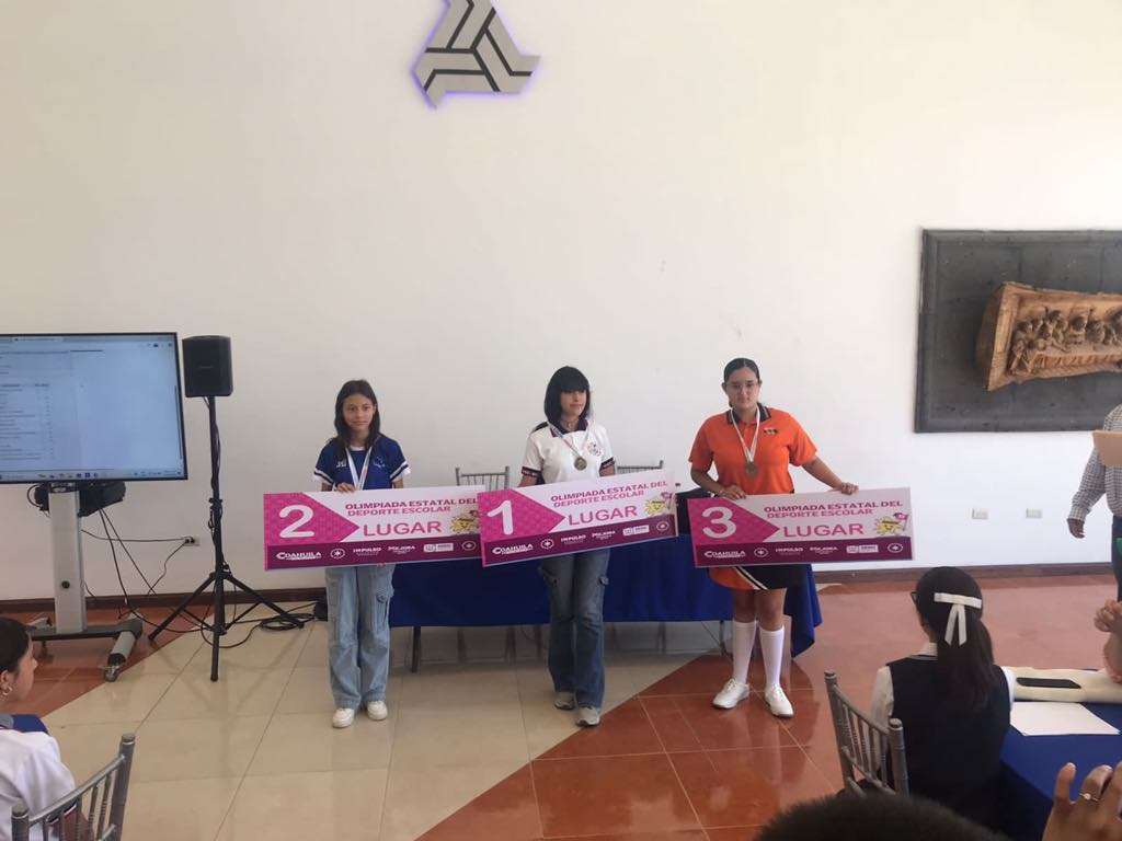 Sabinense asegura tercer lugar en competencia de Ajedrez