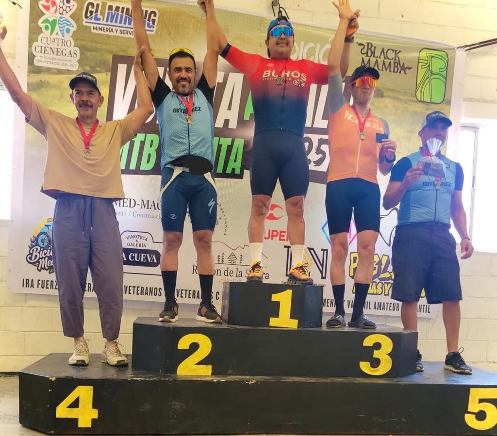 Triunfa Gutiérrez “Team” en competencia ciclista