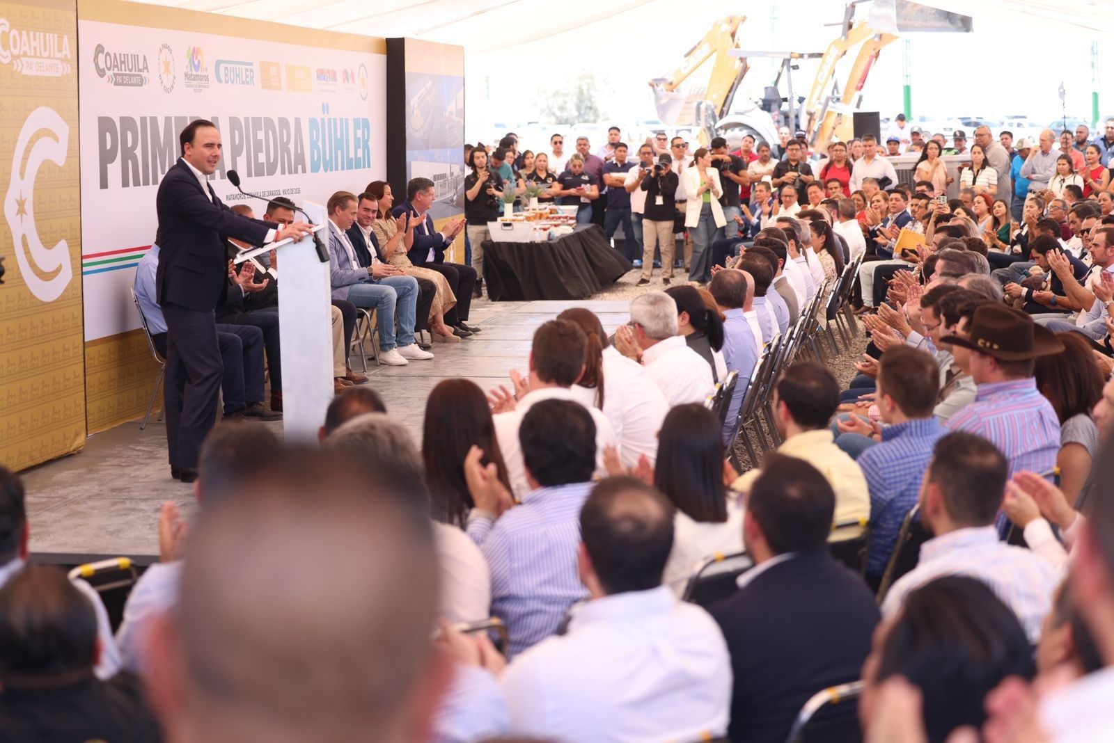 CON 1000 MDP, Y MAS DE 500 EMPLEOS PONEN PRIMERA PIEDRA DE BÜHLER EN LA LAGUNA