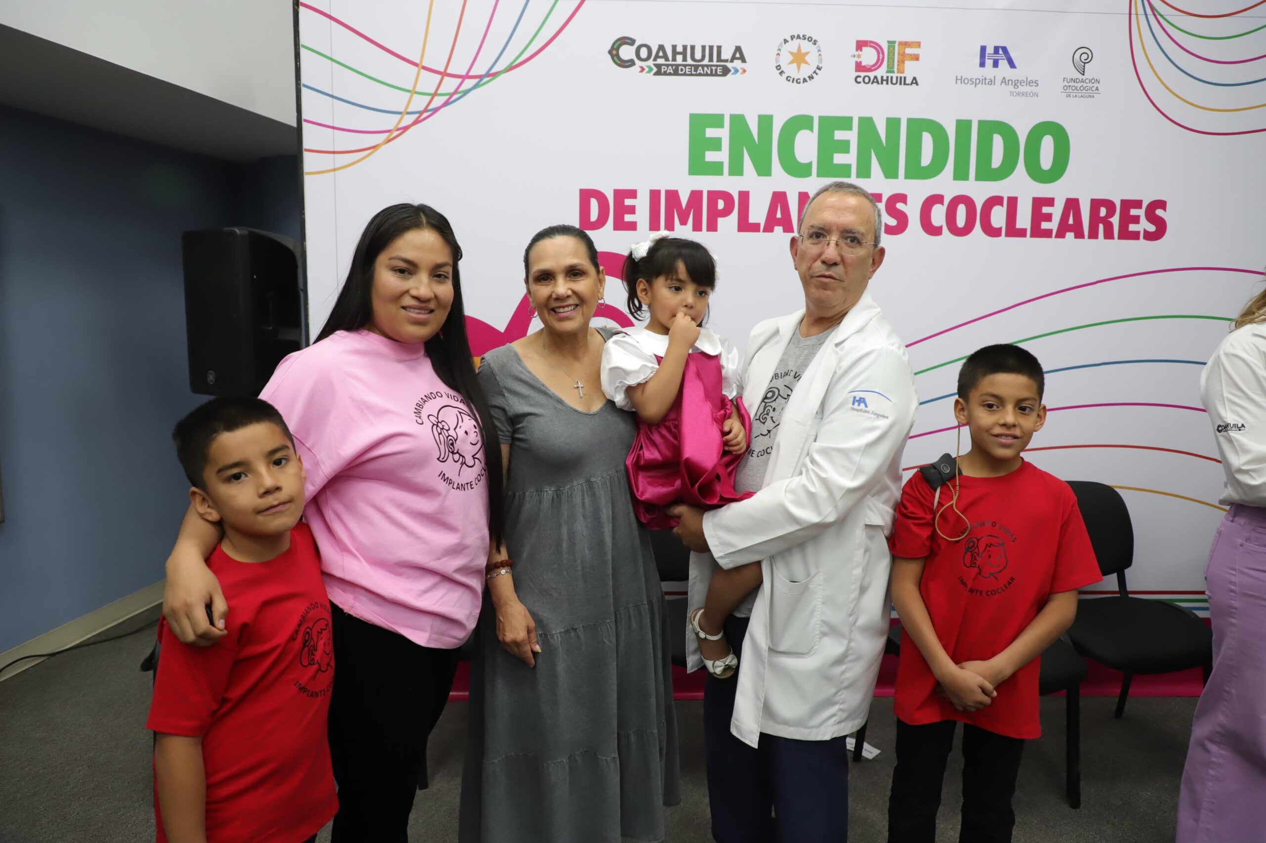 ENCENDIDO DE IMPLANTES COCLEARES: UN LOGRO CONJUNTO QUE TRANSFORMA VIDAS EN COAHUILA