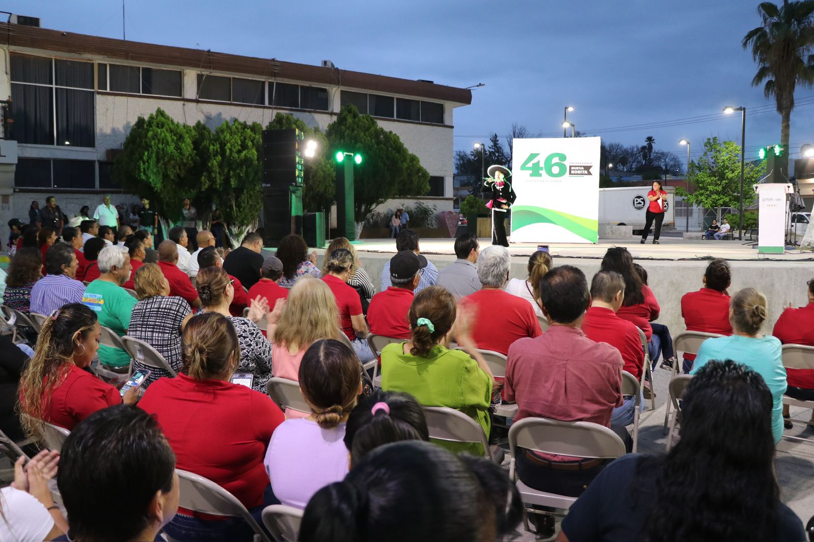 Con orgullo y alegría, encabeza Óscar Ríos festejos del 46 aniversario de Nueva Rosita