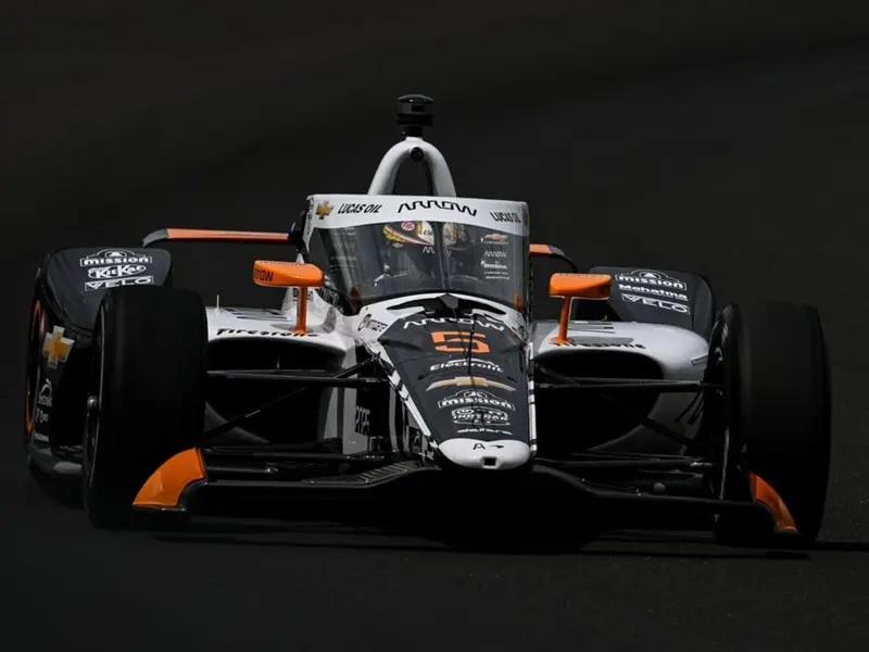 Pato O’Ward termina 20° en el segundo día de pruebas de Indy 500