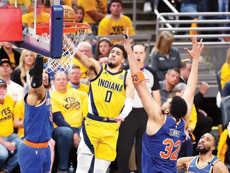 Pacers dominan y quedan a un paso de las Finales de la NBA
