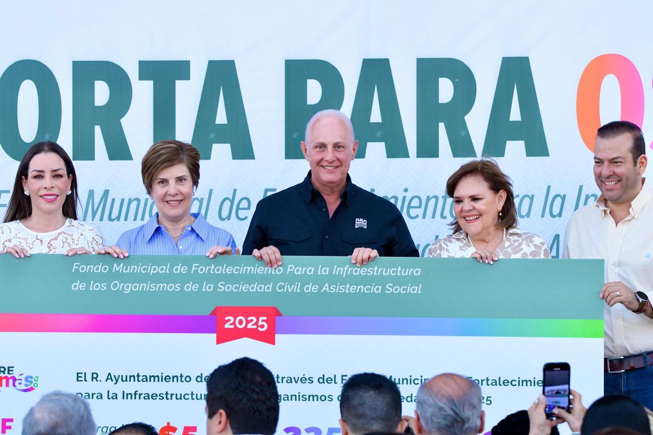 Román Alberto Cepeda González entrega recursos del Forta 2025 a 39 organismos de la sociedad civil