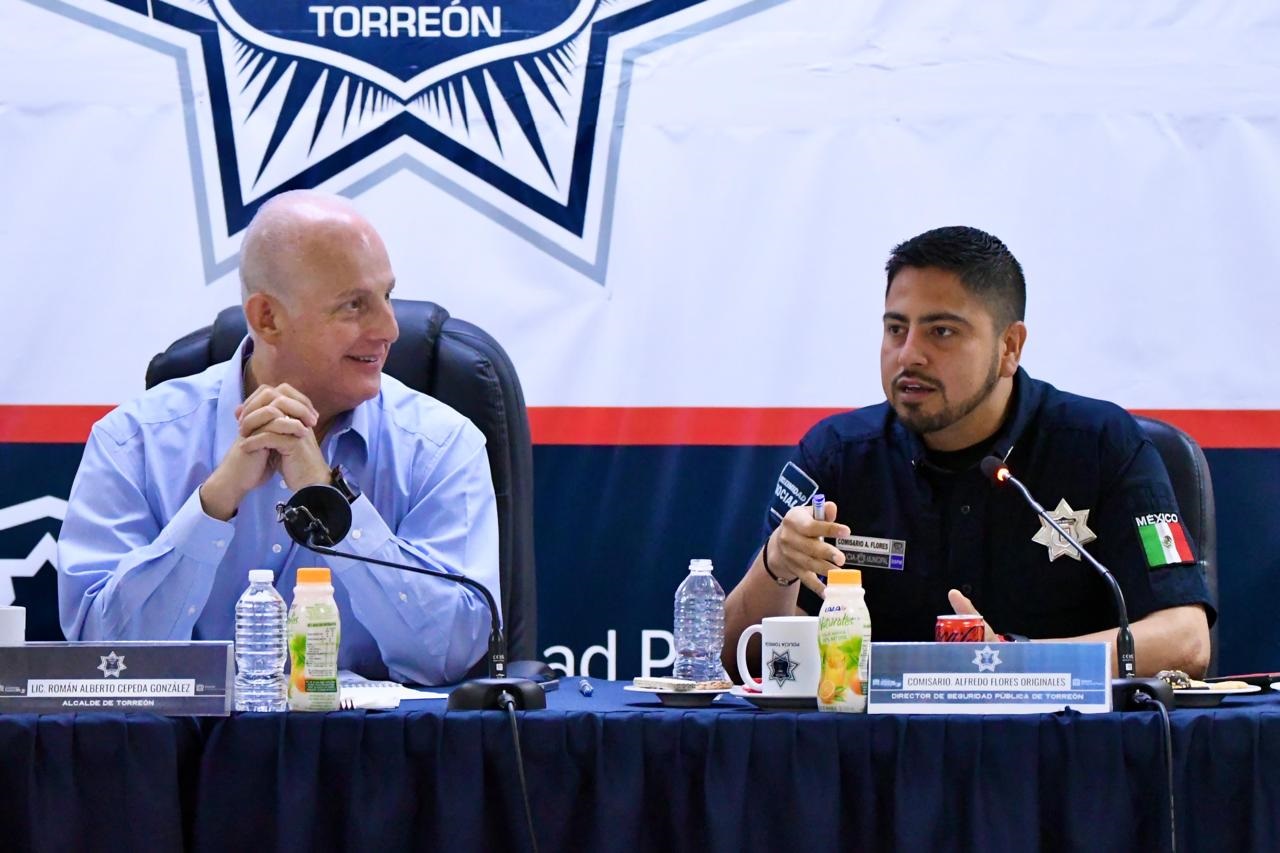 Román Alberto Cepeda González reafirma su compromiso por la seguridad de Torreón