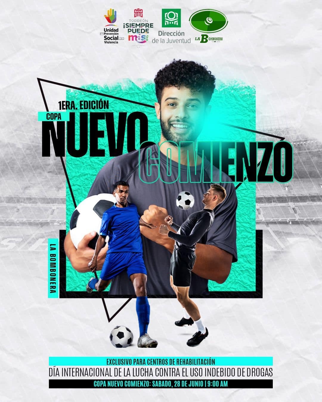 Primera Copa de Fútbol “Nuevo Comienzo” reunirá a centros de rehabilitación en Torreón